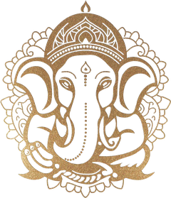 Der goldene Ganesha von GANESHASHALA®