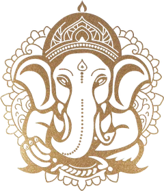 Der goldene Ganesha von GANESHASHALA®